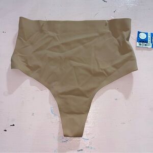 F.I.T. Figure Improving Technology Seamless Shaper Thong Slimmer Underwear Panty